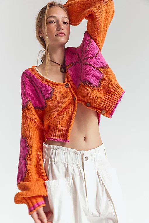 Sunny Patterned Cardi