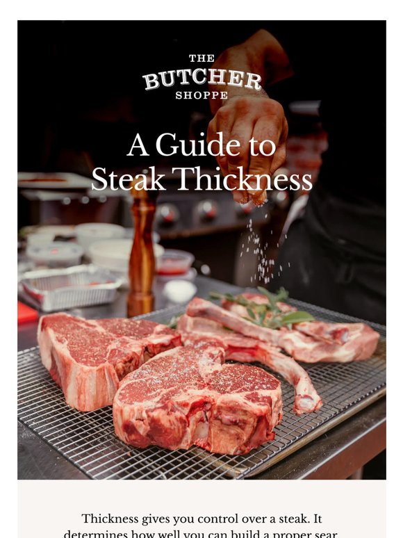 Your Steak Thickness Guide