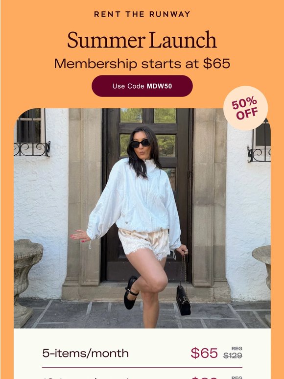 Membership starts at $65