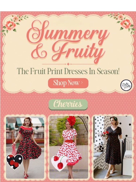 Check Out the Fruits in Season 🍋🍒🍊🍓