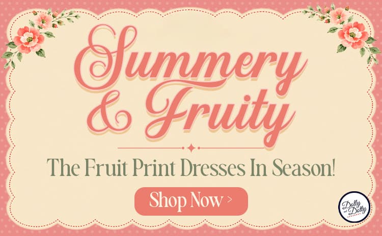 Fruit Print Dresses
