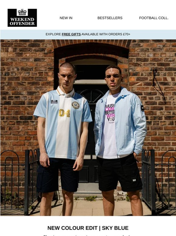 NEW COLOUR EDIT | SKY BLUE
