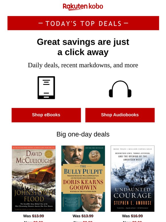 See all of today's best offers at once