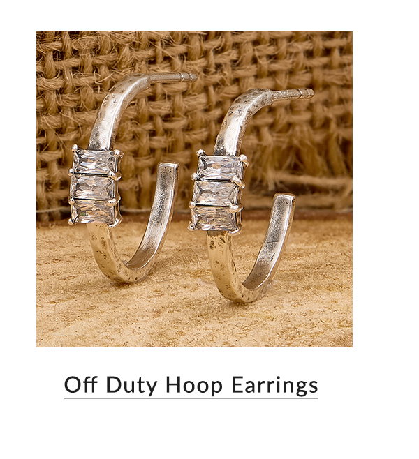 Off Duty Hoop Earrings