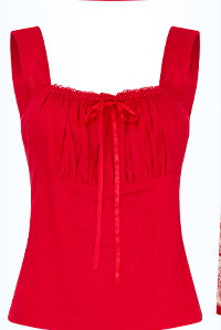 Linen Blend Summer Top
