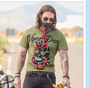 Vipers Den Embroidered T-Shirt
