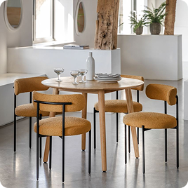 Finn Round Dining Table