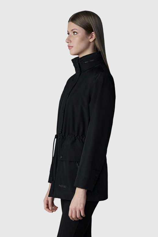 KERYN Medium-Length Rain Jacket for Women