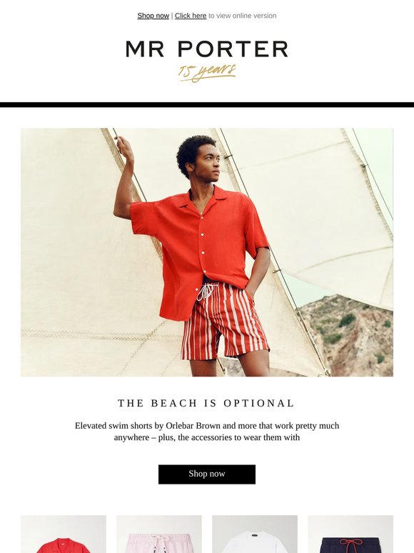 The swim shorts worth packing