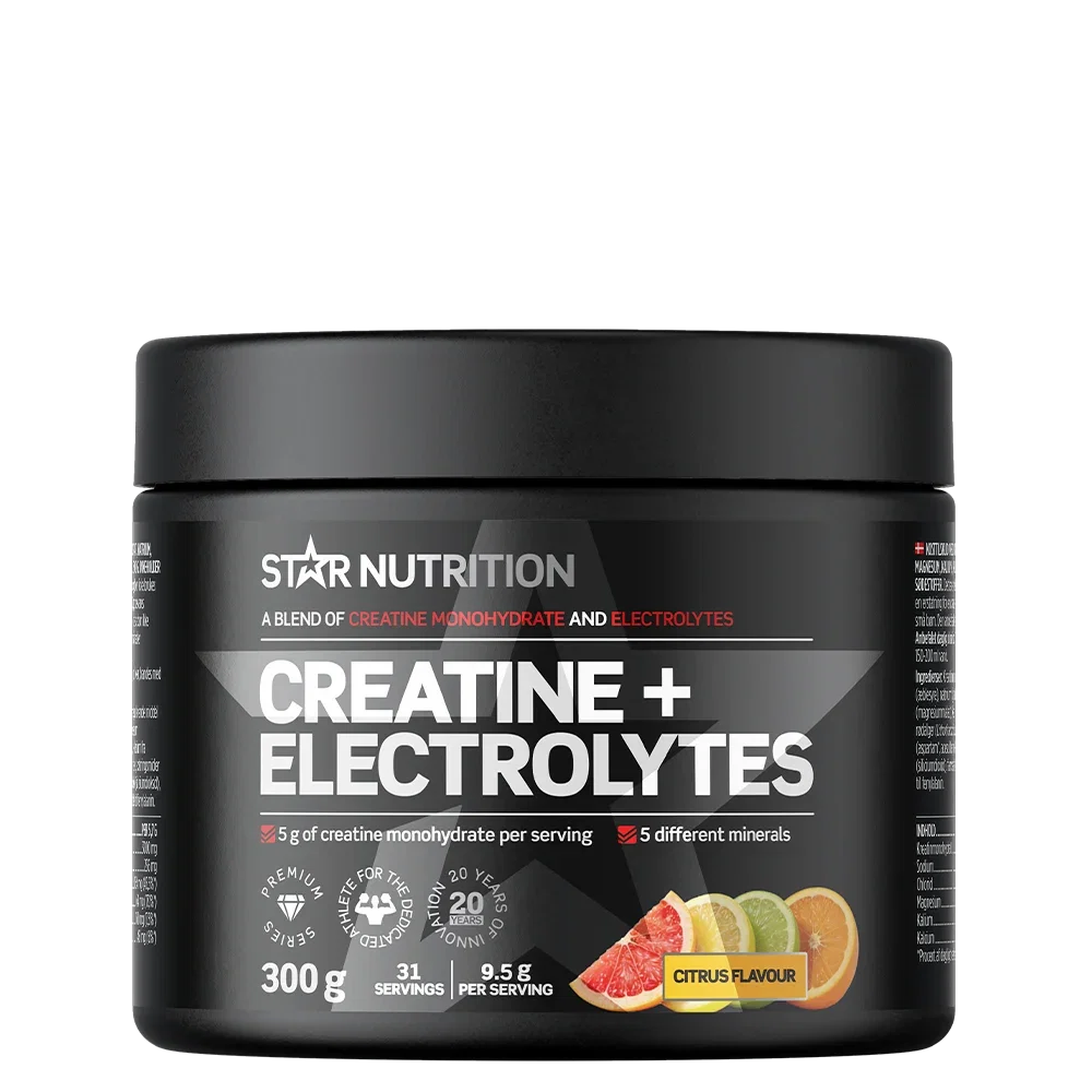 Star Nutrition Creatine + Electrolytes, 300 g 