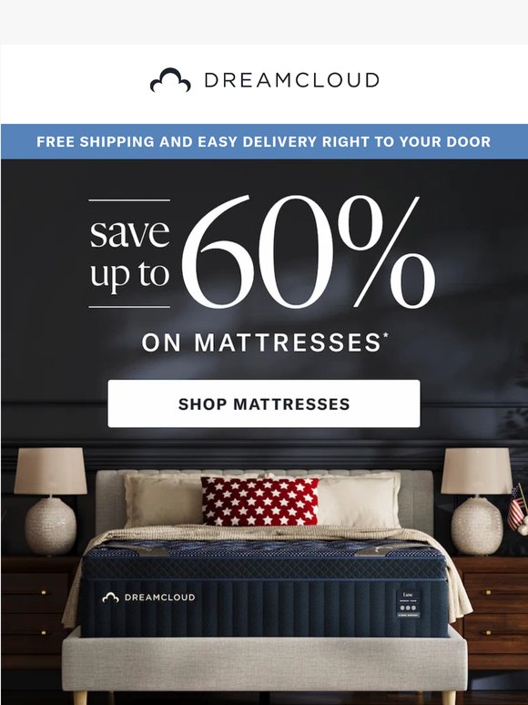 Your Queen Upgrade + Extra 5%: Save Up to 60% on Mattresses
