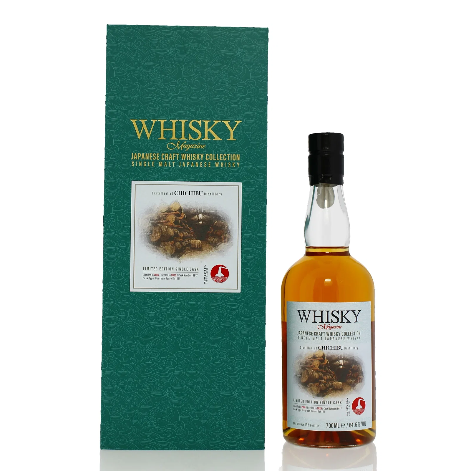 Chichibu 2016 Single Cask #5617 Whisky Magazine Japanese Craft Whisky Collection