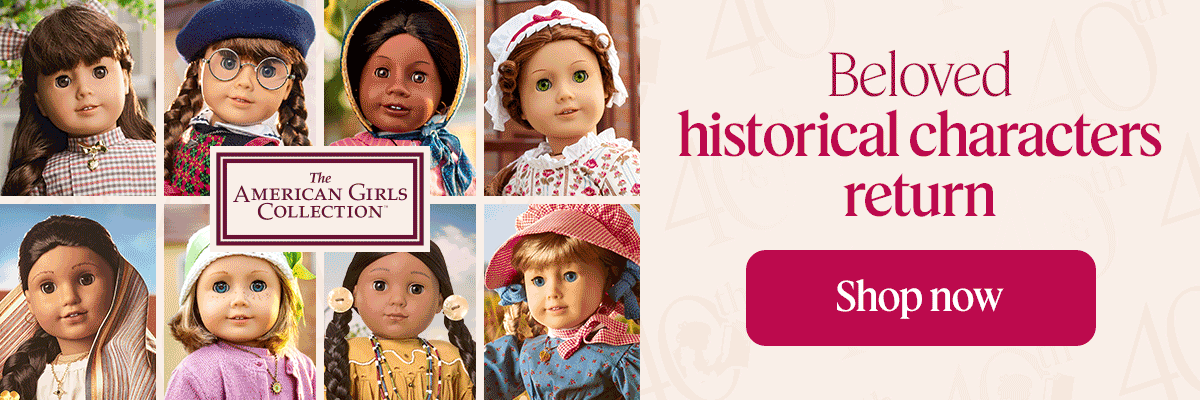 Beloved Historical Characters return. Shop now