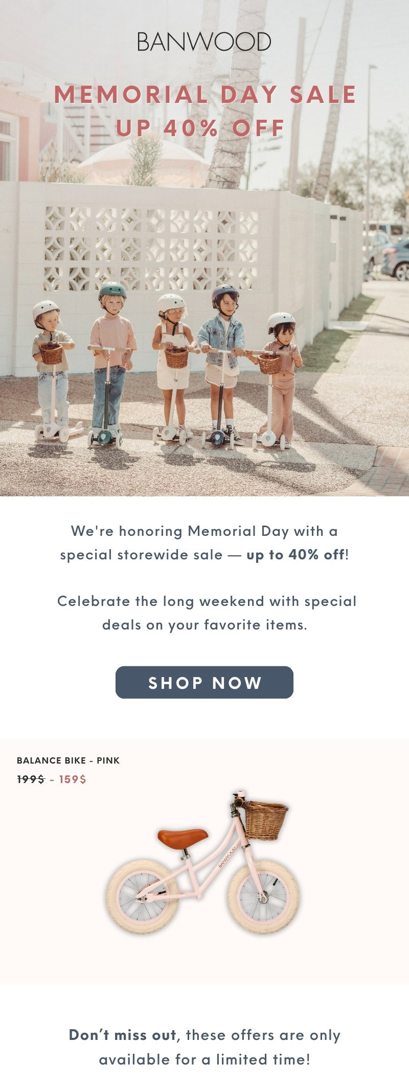 Memorial Day Sale