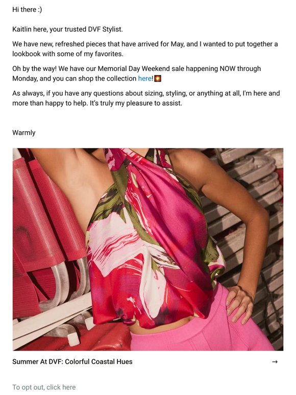 Summer at DVF: Colorful Coastal Hues!