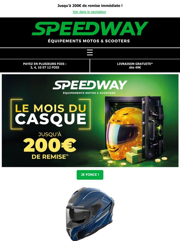 Profite d'un casque à prix mini 🎉