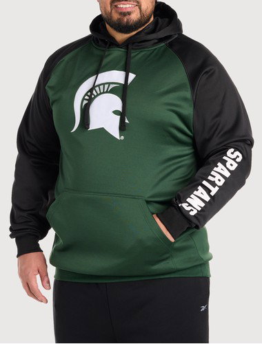 Michigan State Colorblocked Hoodie