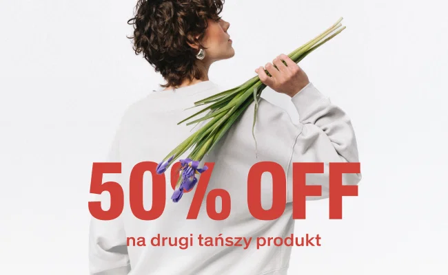 Druga rzecz -50%!