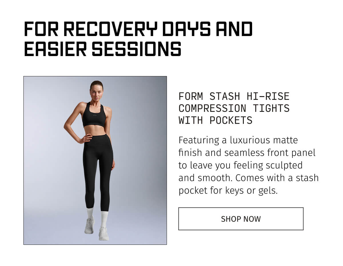 FORM STASH HI-RISE COMPRESSION TIGHTS  WITH POCKETS | SHOP NOW