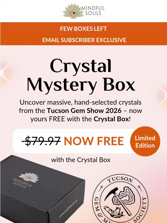 Your FREE Crystal Box Is HERE! 😍