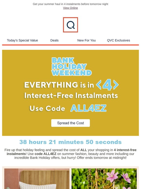 Our BIG Bank Holiday offers are ending soon!🏃
