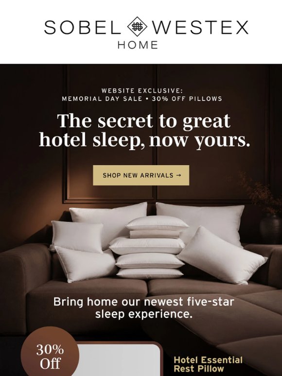 Just Dropped: 2 New Pillows (30% Off)
