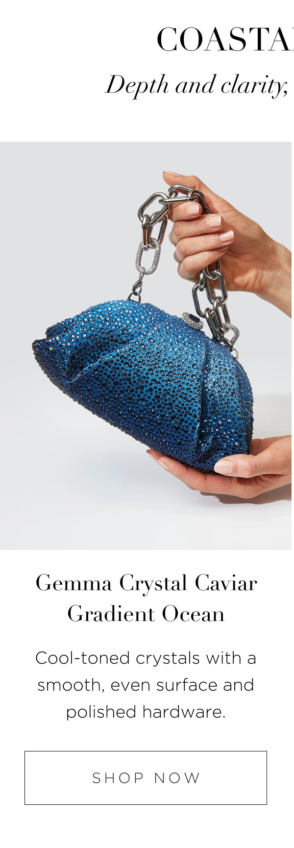 Gemma Crystal Caviar Gradient Ocean