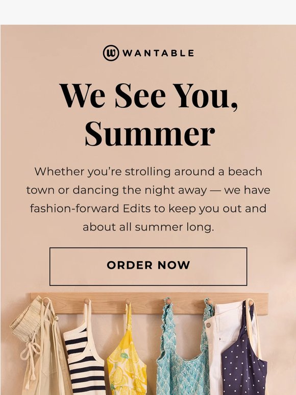 we see you, summer 🔥