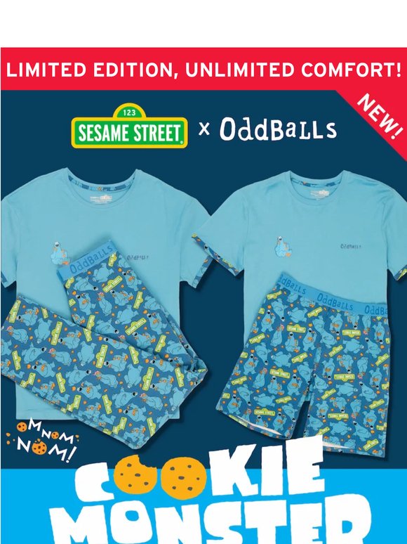 NEW: Cookie Monster Pyjamas! 🍪