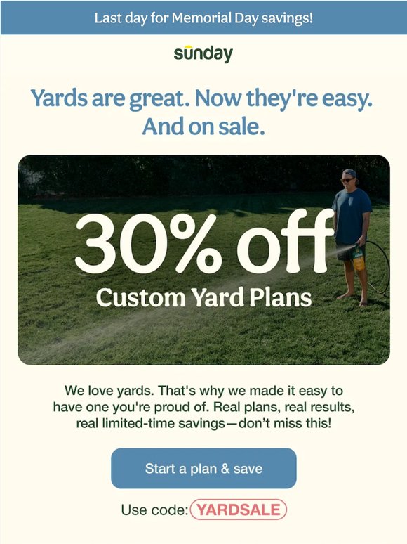 30% OFF ends tonight
