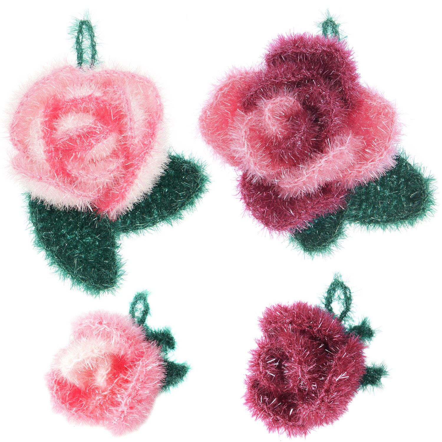 Häkelset Creative Bubble Rose Classic