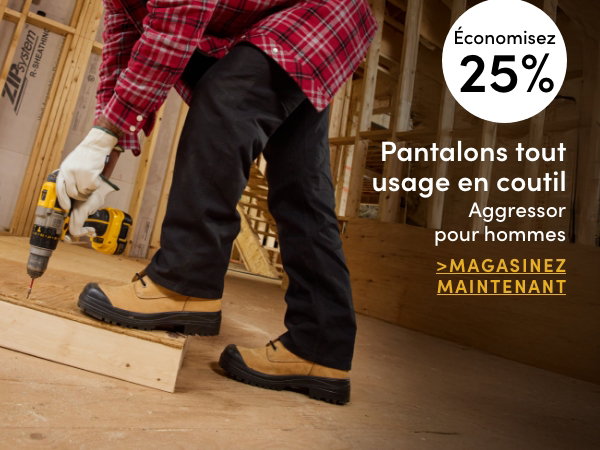 Pantalons tout usage en coutil Aggressor pour hommes économisez 25%
