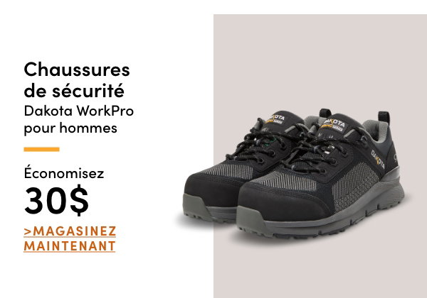 Chaussures de sécurité Dakota WorkPro pour hommes économisez 30$