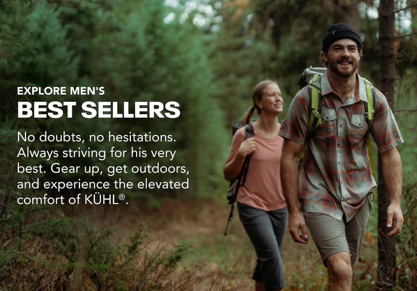 Explore Men's Best Sellers. No doubts, no hesitations. Alaways striving for his very best.