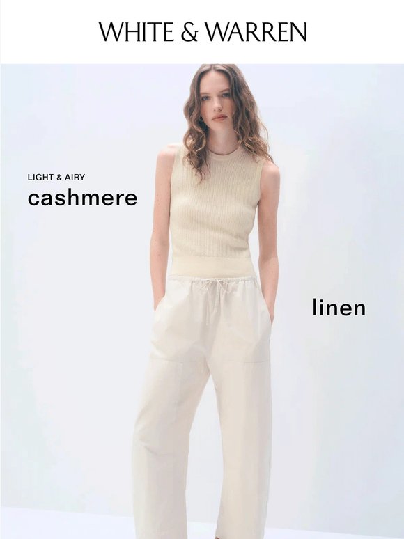 Light & Airy Cashmere Linen