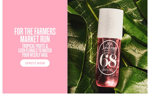 For the farmers market run - SPRITZ NOW
