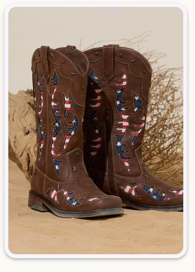 Shop Americana Cut Out Western Boots