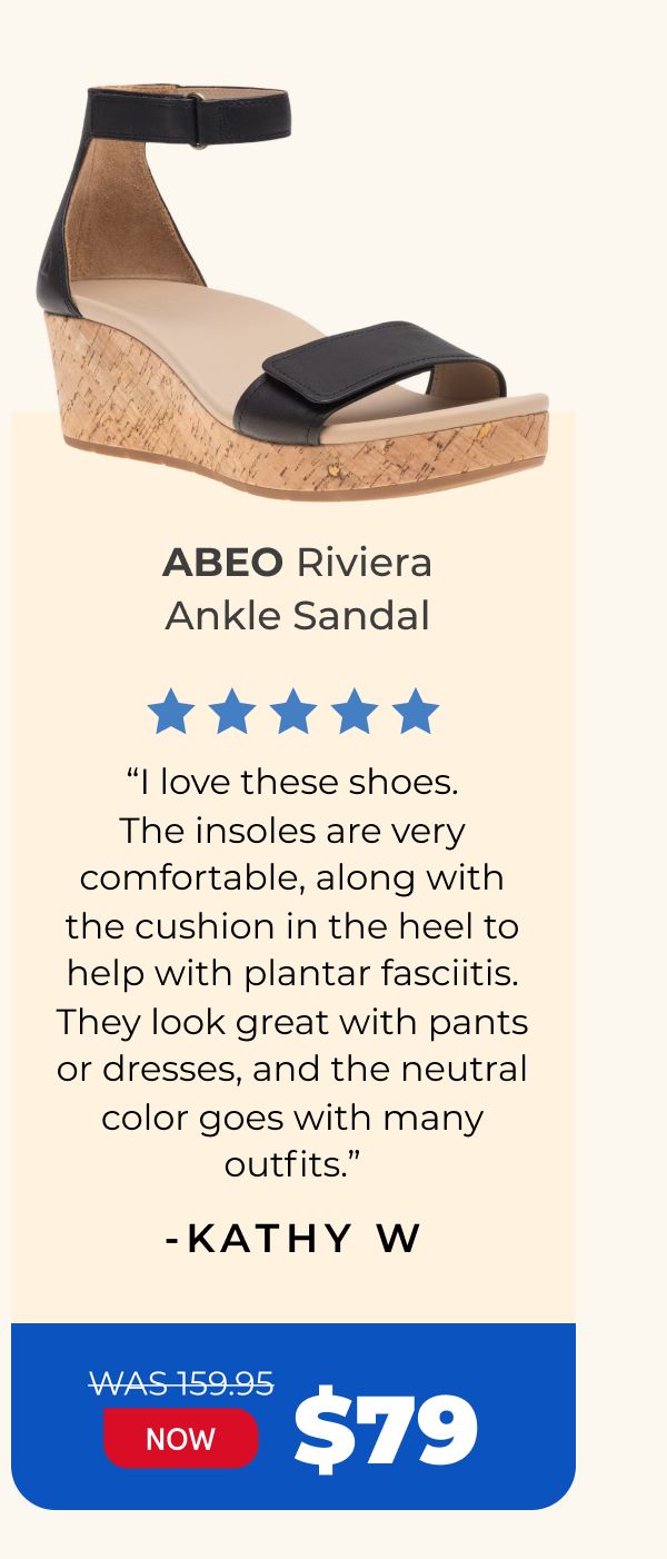 ABEO Riviera Ankle Sandal