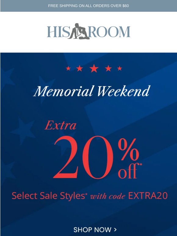 Don’t Miss Extra 20% Off—Ends Soon