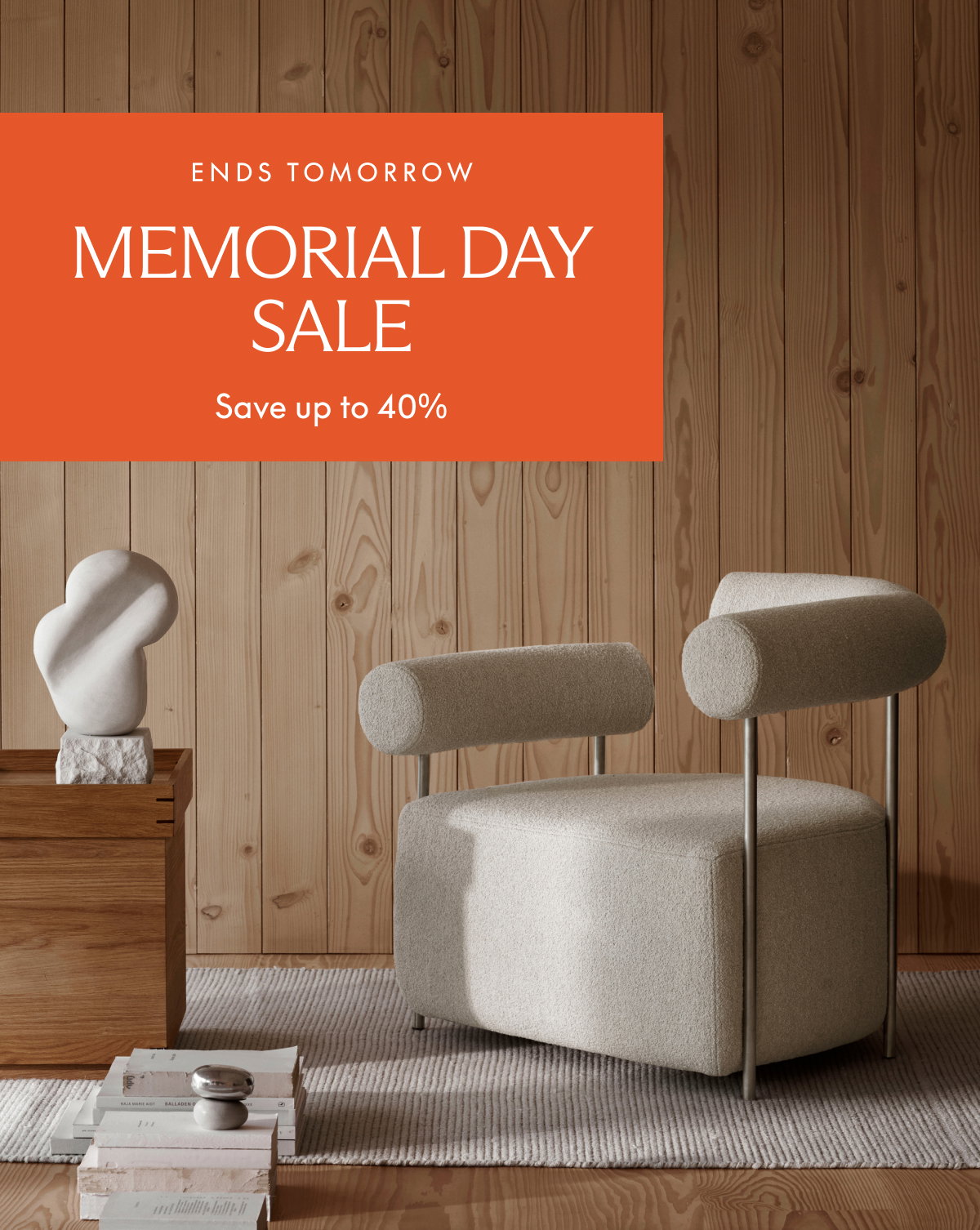 Memorial Day Sale ends tomorrow - Save up to 40%