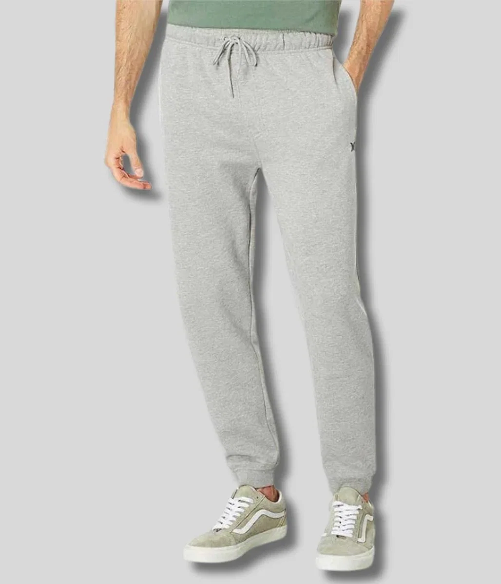 Image of Light Grey Hurley Cotton Blend Joggers