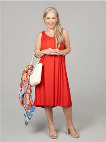 Midi Sleeveless Lounge Dress