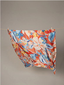 Lightweight Flower Scarf