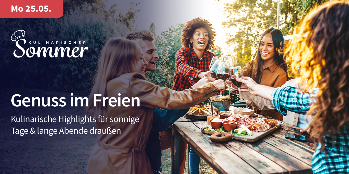 Sa 09.05. - Mo 11.05. 123.SOMMER Bereit? Deine Sommer-Deals Alles für Figur, Genuss & die neuesten Trends