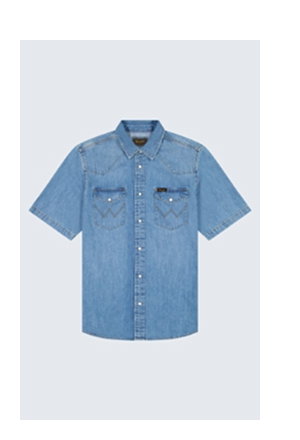 Regular Short Sleeve Western Shirt
