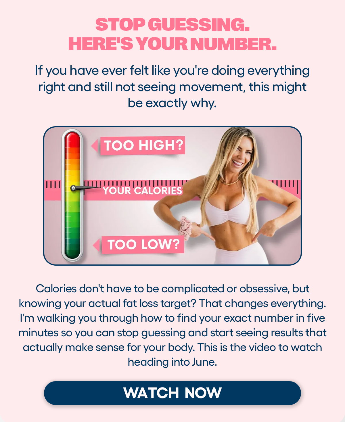 Find Your Fat Loss Calories on YouTube