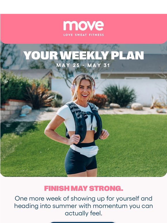 Your MOVE Weekly Workout Plan 💪