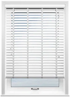 Image of Ecowood Deluxe, Supreme White Satin - Venetian Blind