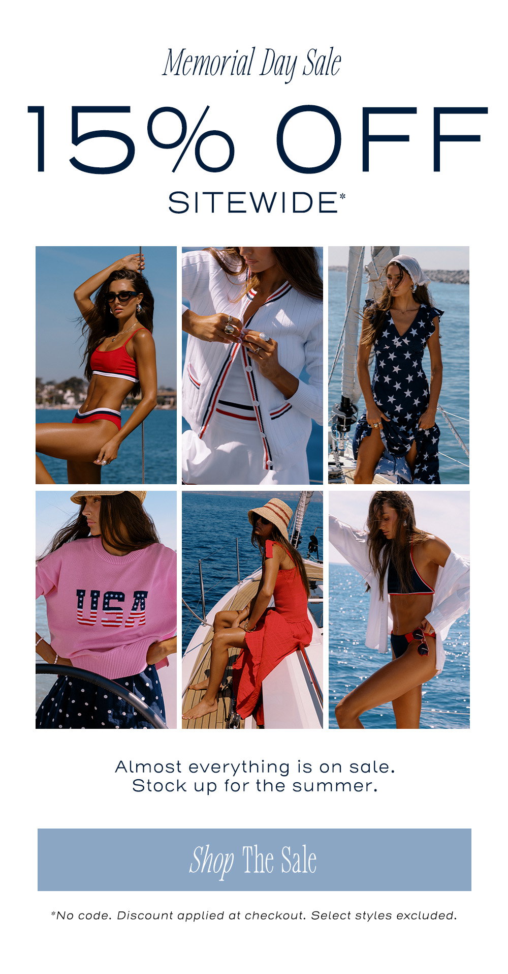 15% Off Sitewide