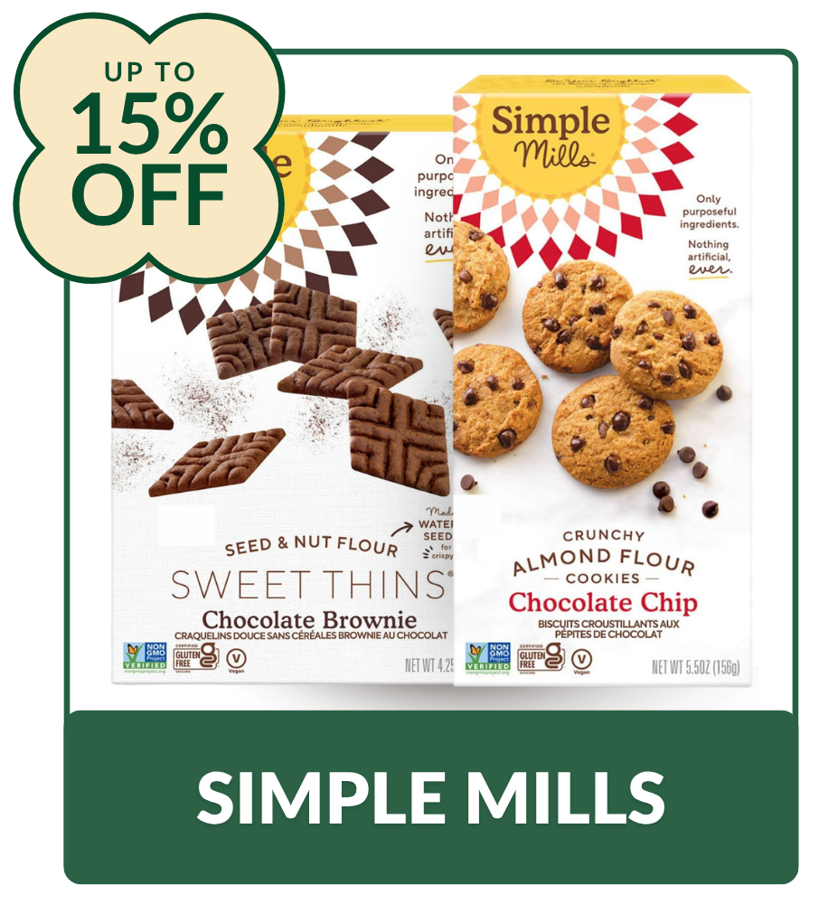 Up to 15% Off Simple Mills